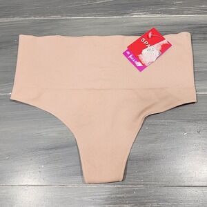 SPANX Everyday Shaping Panties Thong Vintage‎ Rose SS0815 Medium